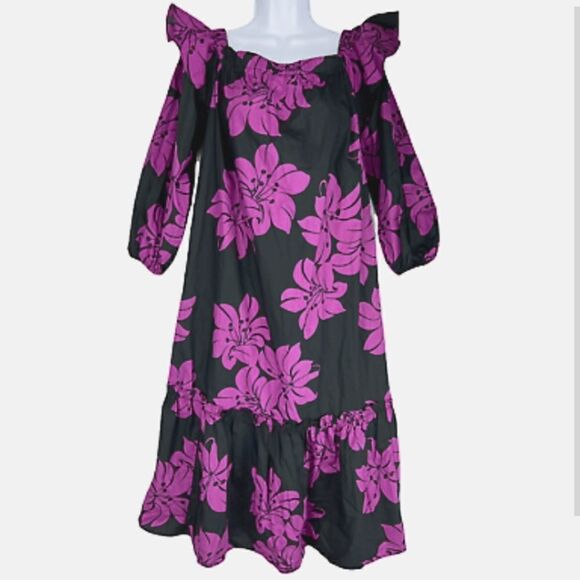 NWT WhoWhatWear Ruffle Dress With Pockets! Small - Picture 4 of 6